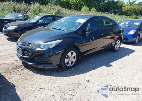 2018 Chevrolet Cruze Ls Auto из США, поврежденный, VIN 1G1BC5SM6J7141525